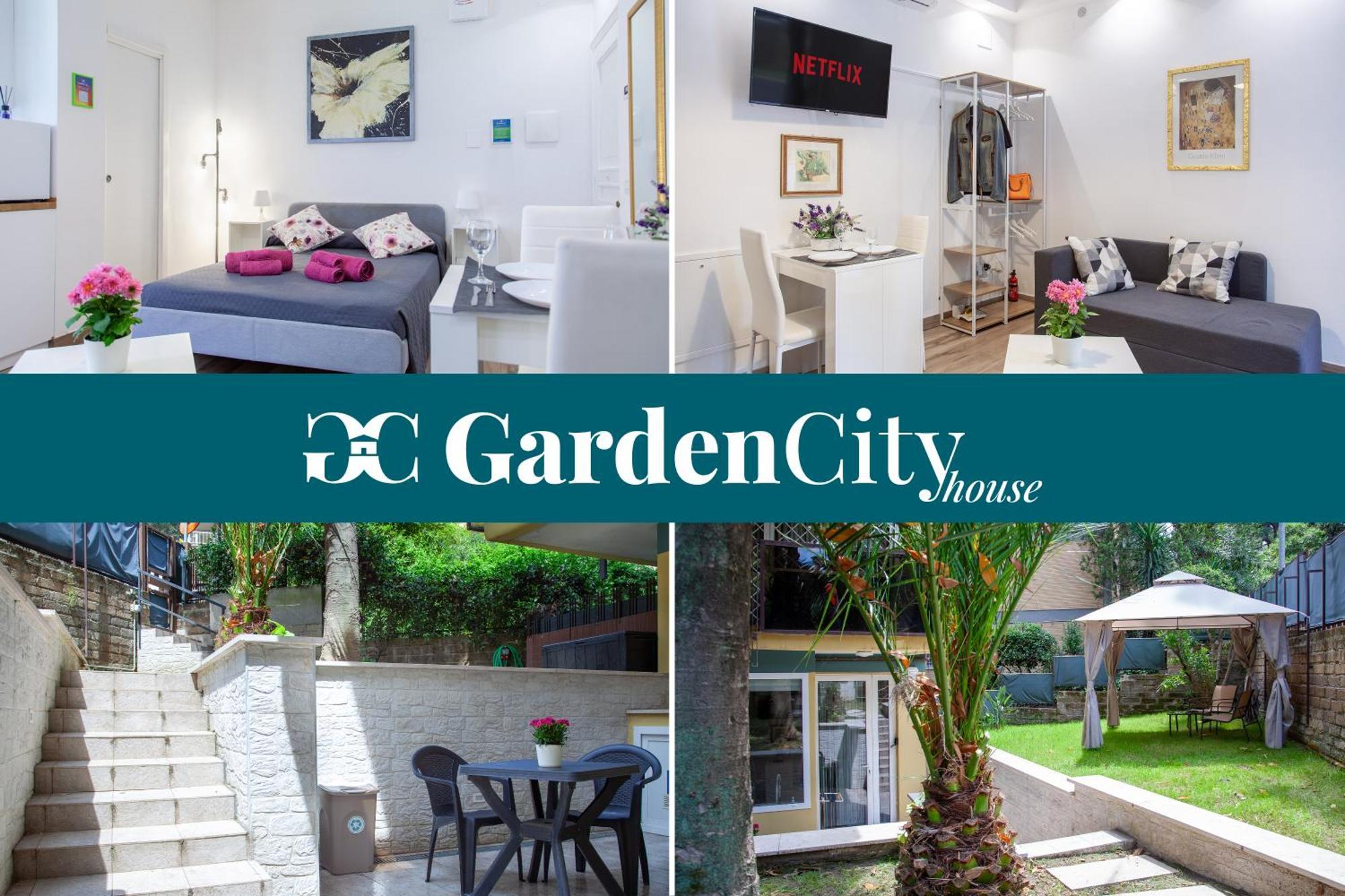 Garden City House Roma - Casa Con Giardino Privato Exteriér fotografie